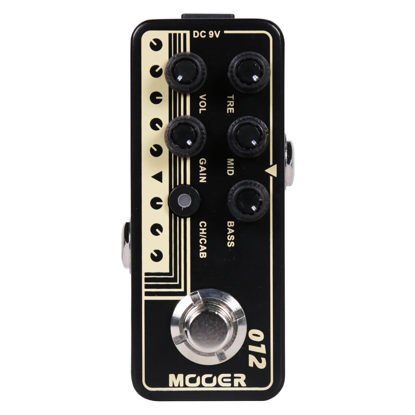 MOOER Micro Preamp 012 US Gold 100 - Digital Preamp Effect Pedal - Ploutone