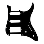 Yamaha Pacifica 012, EG112, 112J Pickguard - 30+ Colors 3-Ply Black - Ploutone