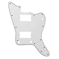 MIJ Jazzmaster PAF Pickguard (No Upper Controls) - 3-Ply White - Ploutone