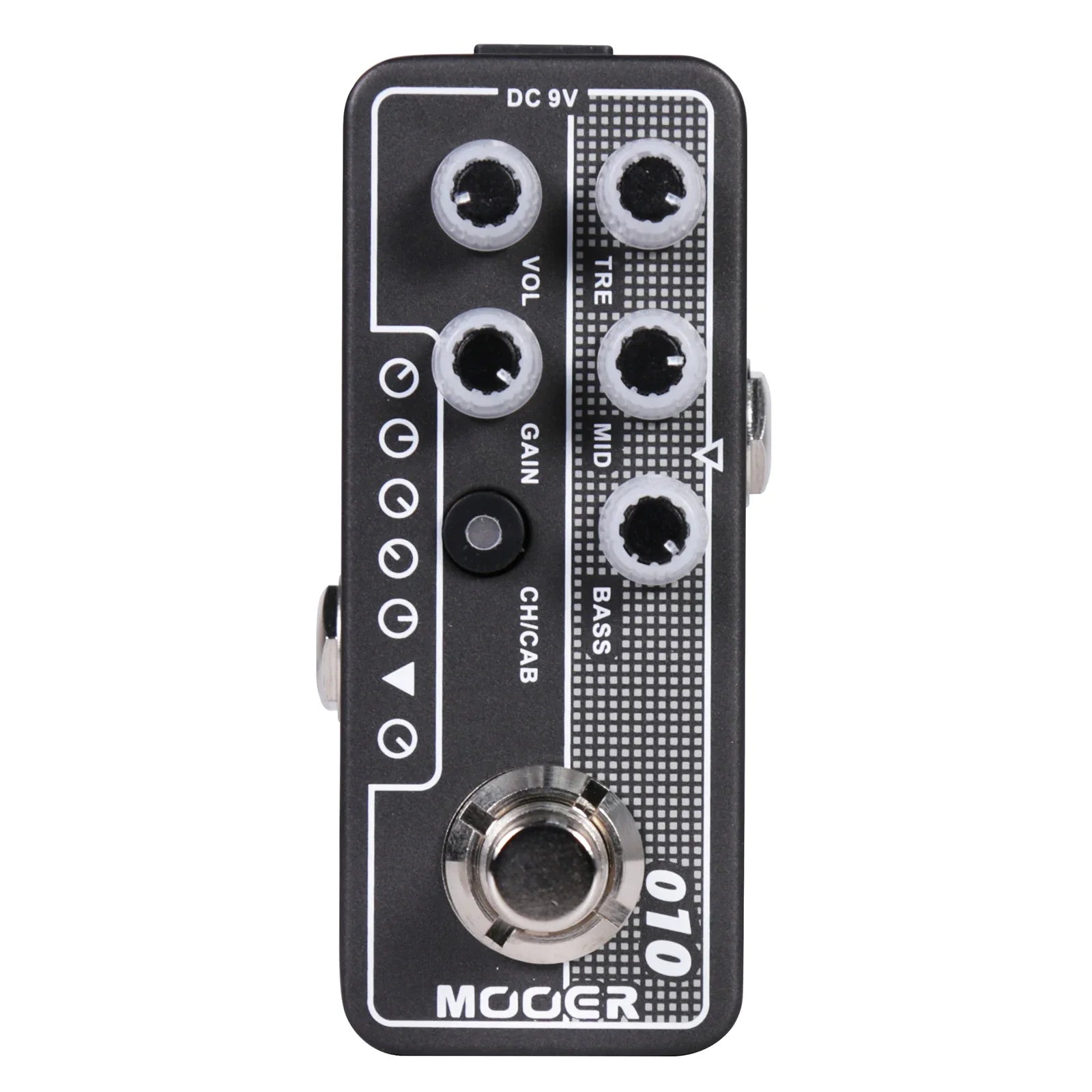 ギター Mooer micro preamp 010 (Two Rock) MOOER Micro Preamp 010 Two Stones - Digital Preamp Effect Pedal