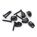 Individual Locking Headless Guitar Nuts - Set of 6 Black - Ploutone