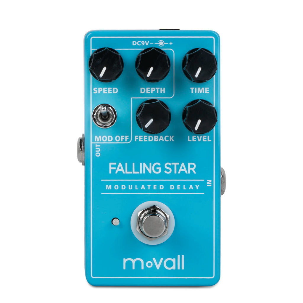 Movall MP104 Falling Star Modulated Delay Guitar Effect Pedal - Ploutone