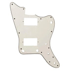 MIJ Jazzmaster PAF Pickguard (No Upper Controls) - 3-Ply Parchment - Ploutone