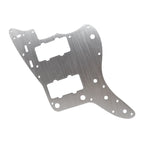 Metal Jazzmaster Pickguard 13-Hole - Brushed Aluminum - Ploutone