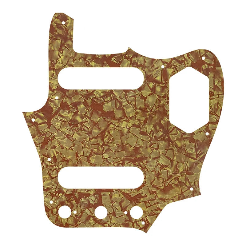 10-Hole SS Jaguar Pickguard for MIJ Fender - 20+ Colors  from Ploutone