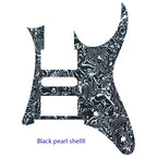 Ibanez RG750 Pickguard - Black Pearl Shell - Ploutone