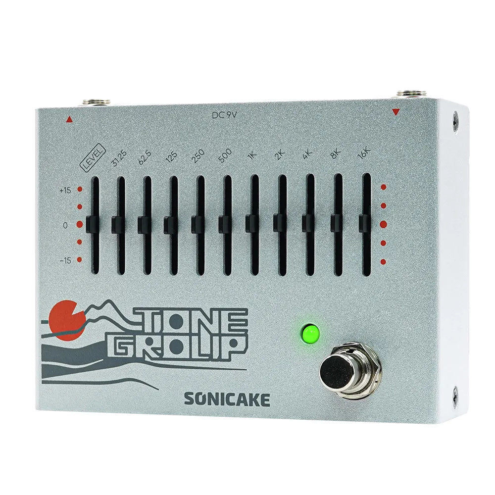 SONICAKE EQ Equalizer Guitar Effects Pedal Tone Group 10-Band