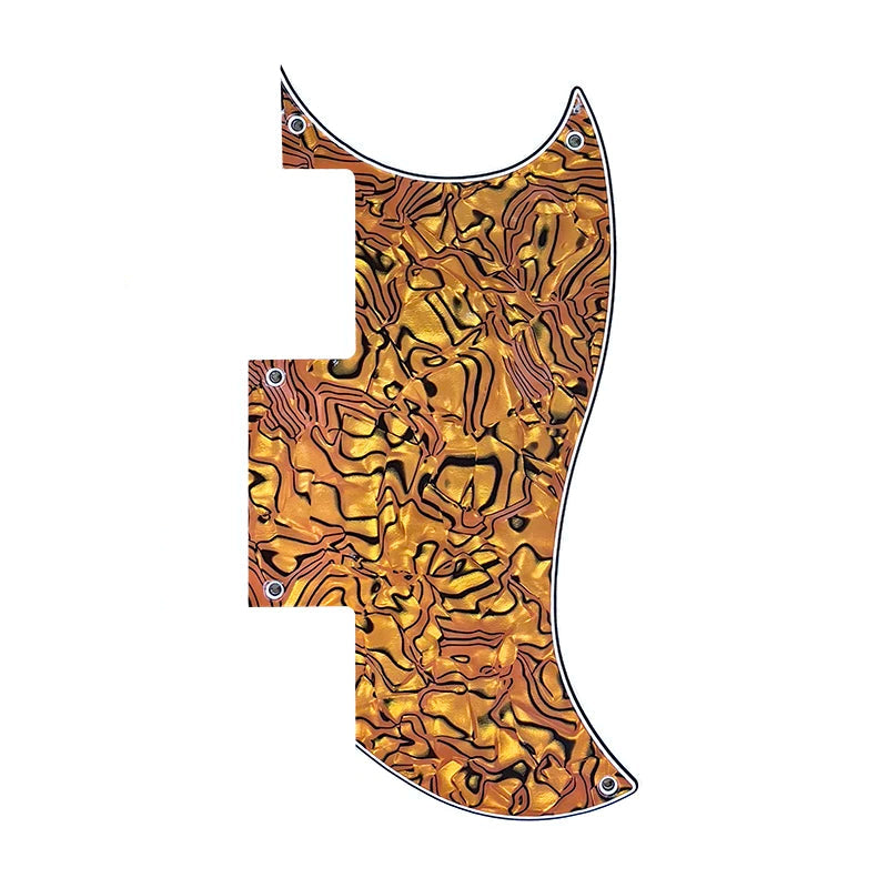 Epiphone SG Special Pickguard - 30+ Colors 4-Ply Orange Shell - Ploutone