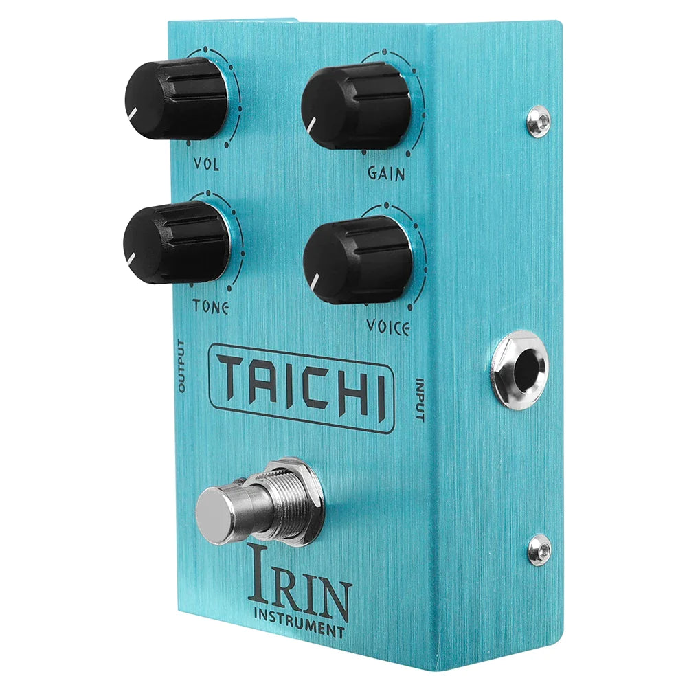 IRIN Dumble Overdrive Pedal: Smooth & Sweet Low-Gain Tone for Electric Guitar & Bass (True Bypass) - Ploutone