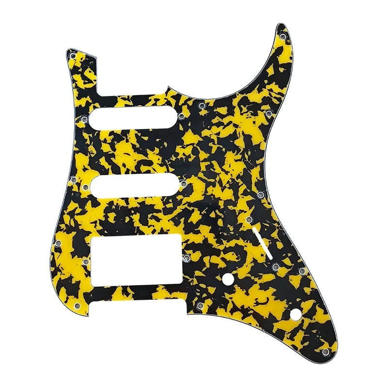 Yamaha Pacifica 012, EG112, 112J Pickguard - 4-Ply Yellow Tortoise - Ploutone