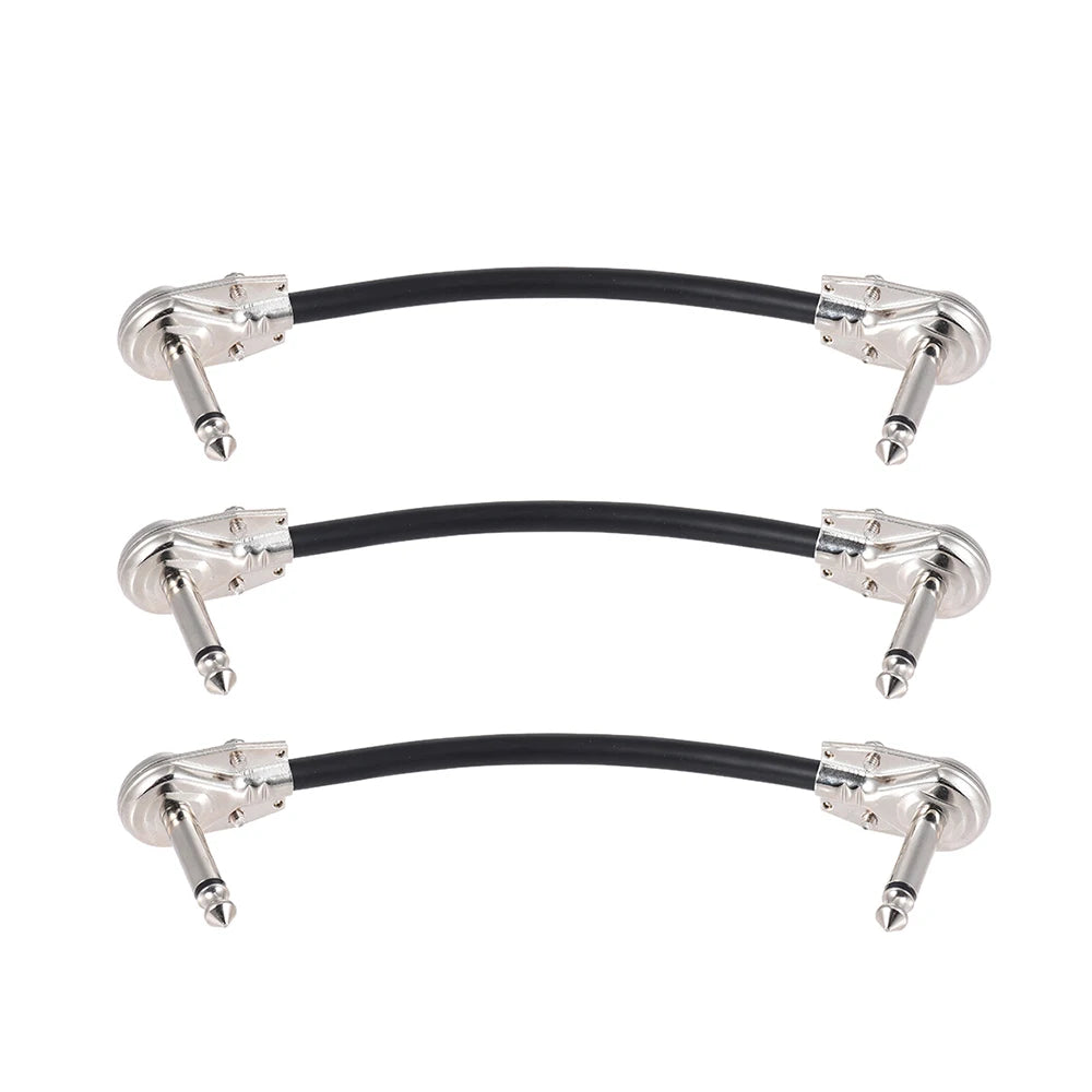 Ammoon Guitar Patch Cable - 6 or 12 inch - Right Angle - Ploutone