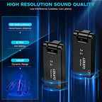 LEKATO WS-100 2.4Ghz Rechargeable Wireless Guitar System - Ploutone