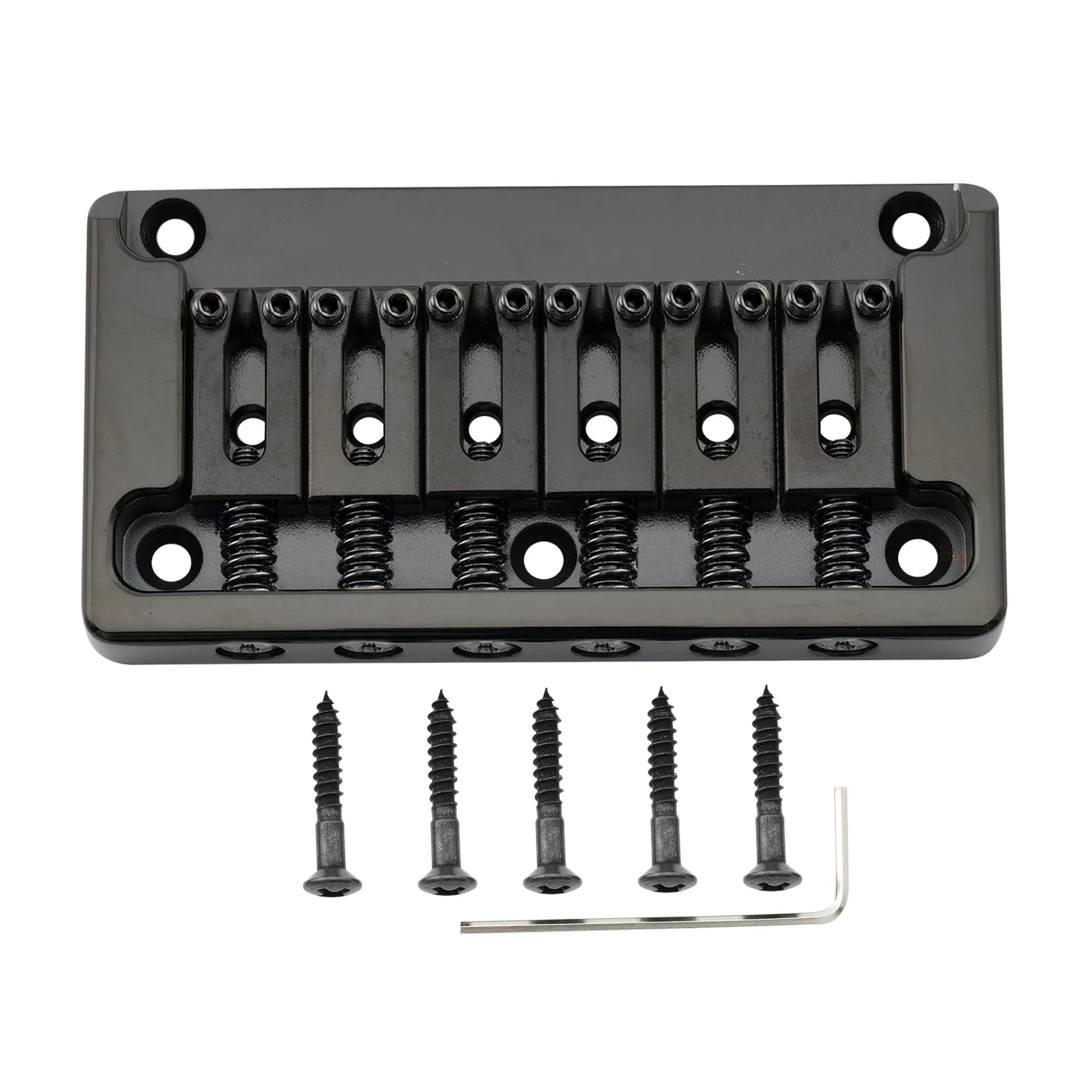Ibanez Replacement Bridge (RG/ S) - Solid Brass, 52.5mm String Spacing, String-Through - Ploutone