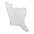 Jazzmaster Pickguard Blank 13-Hole - 3-Ply White - Ploutone