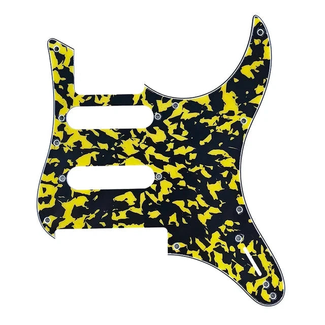 Yamaha Pacifica 112V, 212V, 612V Pickguard - 30+ Colors 4-Ply Yellow Tortoise - Ploutone