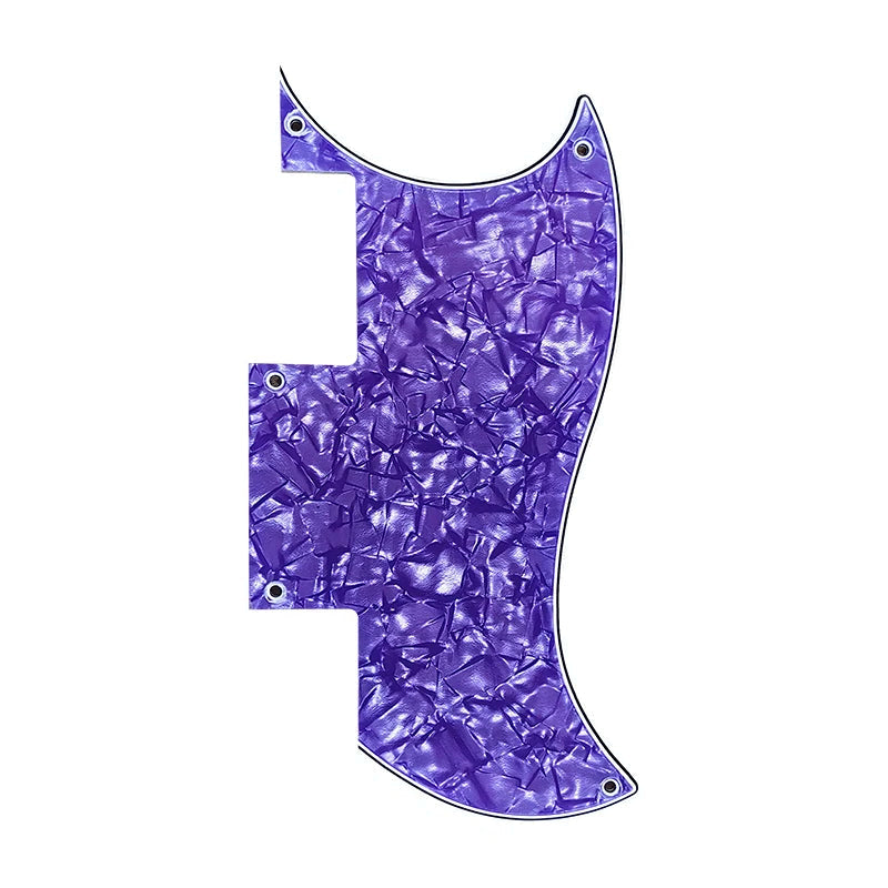 Epiphone SG Special Pickguard - 30+ Colors 4-Ply Purple Pearl - Ploutone