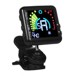 Rechargeable Clip On Guitar & Instrument Tuner with LED Color Display & Metronome Default Title - Ploutone