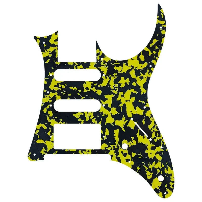 Ibanez RG350DX HSS Pickguard - 4-Ply Yellow Tortoise - Ploutone