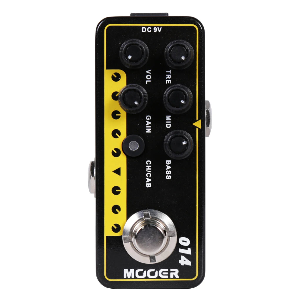 MOOER Micro Preamp 014 Taxidea Taxus - Digital Preamp Effect Pedal  from Ploutone