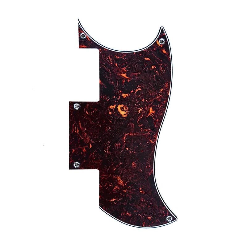 Epiphone SG Special Pickguard - 30+ Colors 4-Ply Brown Tortoise - Ploutone