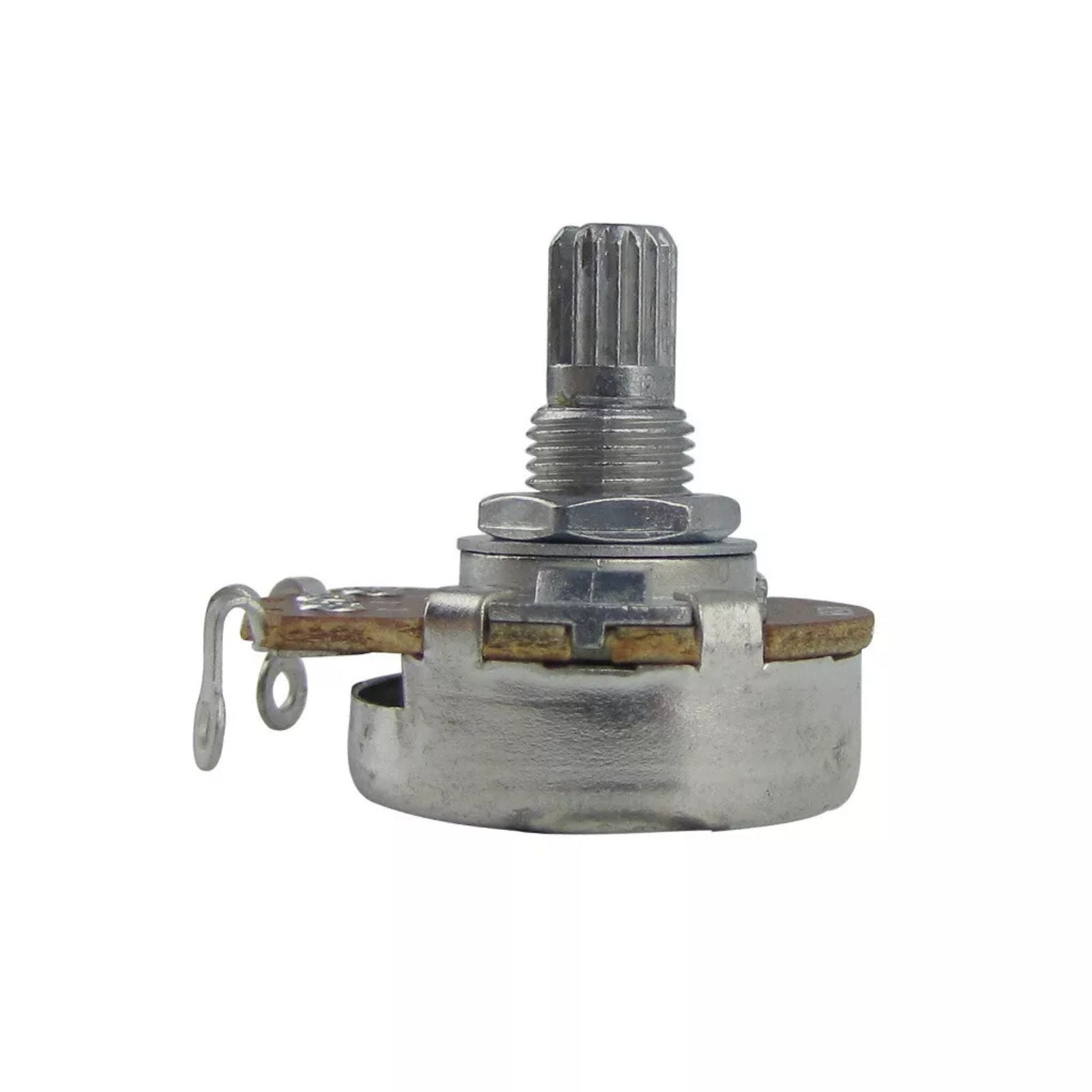 Short Shaft Full Size A250K Potentiometers (Set of 10) - Ploutone