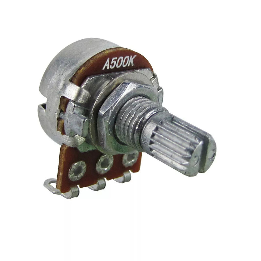 Short Shaft Mini A500K Potentiometers (Set of 10) - Ploutone