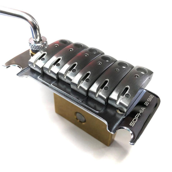 Sophia Tremolos 2:92 6-String Deluxe Tremolo Bridge - Ploutone