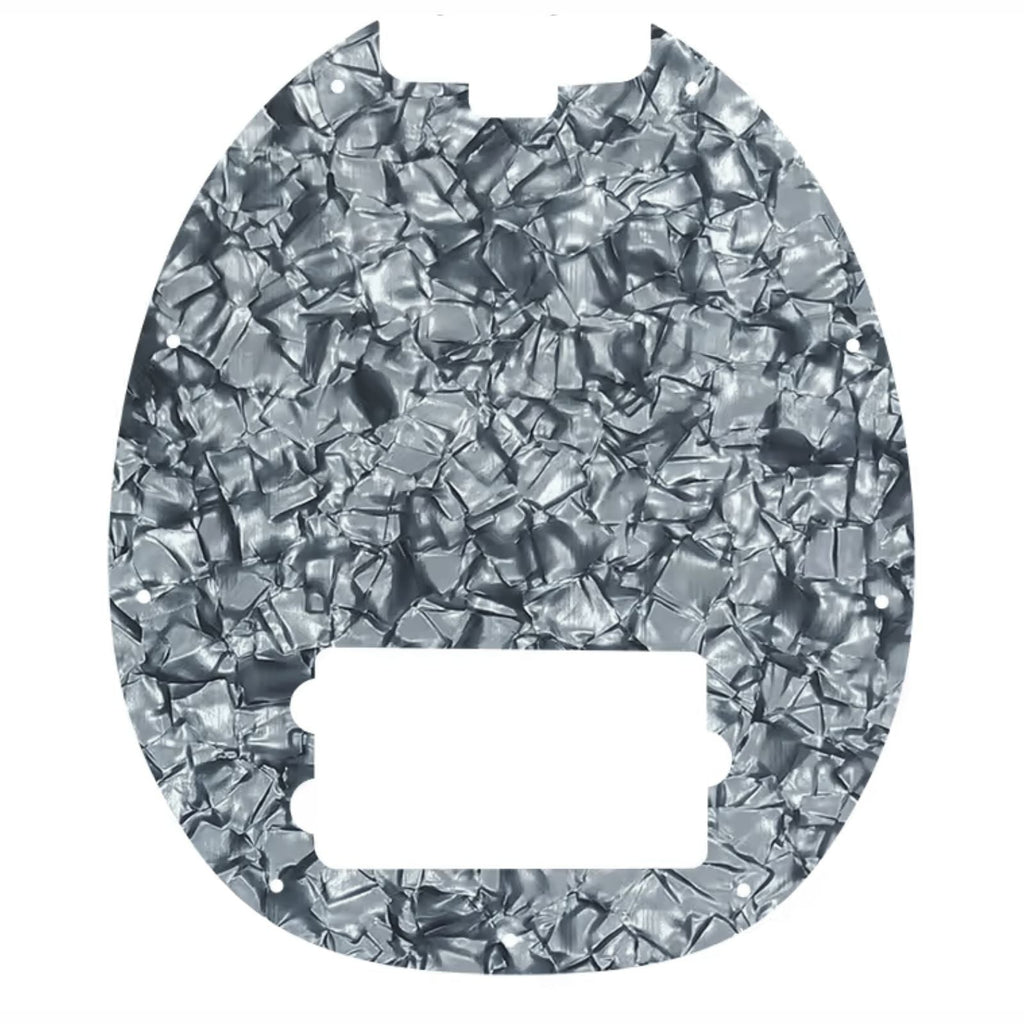 Music Man Stingray 4-String Bass Pickguard - 4-Ply Gray Pearl - Ploutone