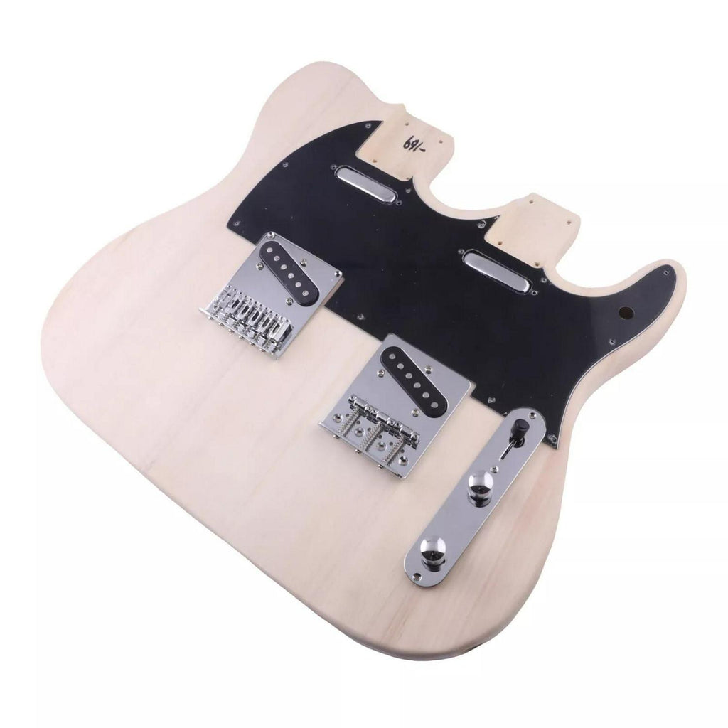 Tele Style Double Neck DIY Electric Guitar Kit - Ploutone
