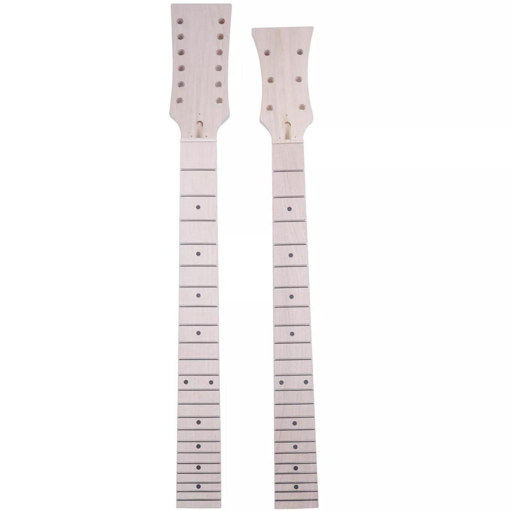 Tele Style Double Neck DIY Electric Guitar Kit - Ploutone