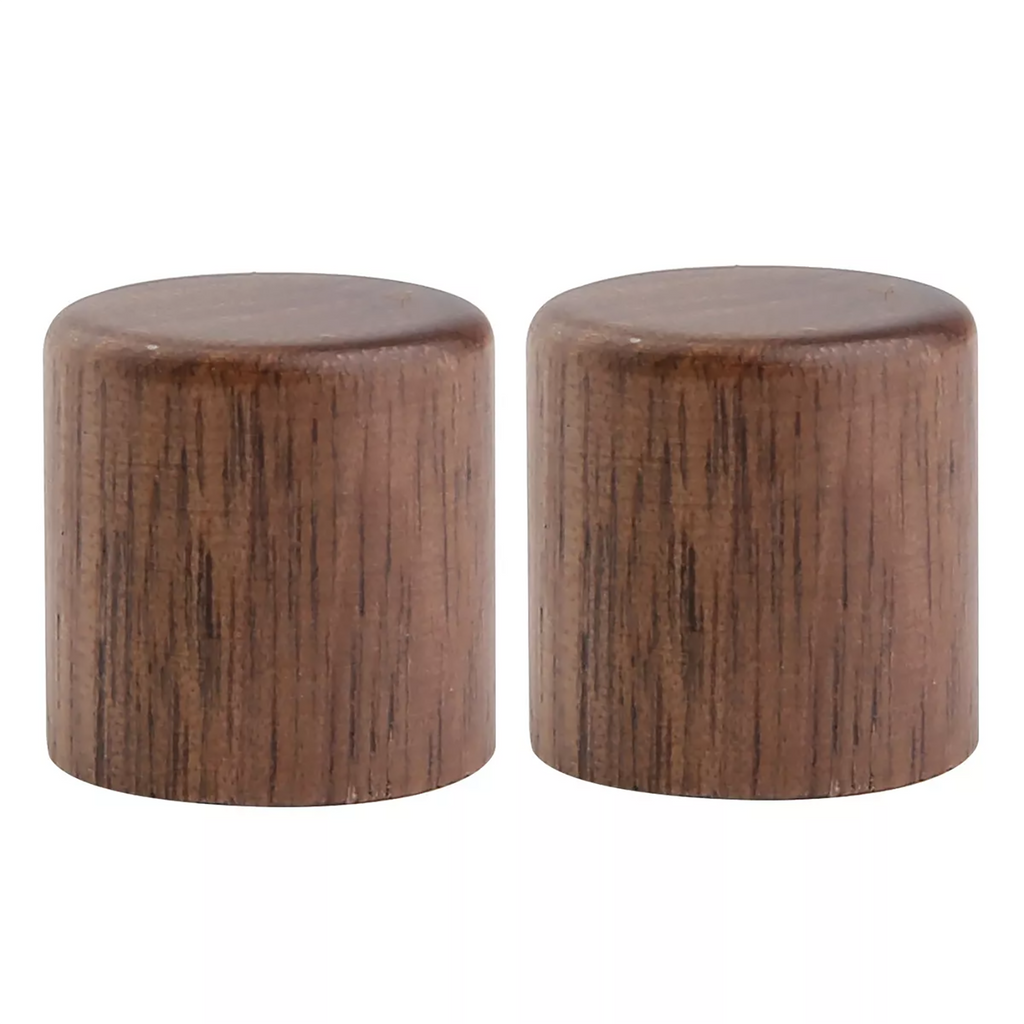 Telecaster & Bass Walnut Flat Top Knobs (Set of 2) Knobs from Ploutone