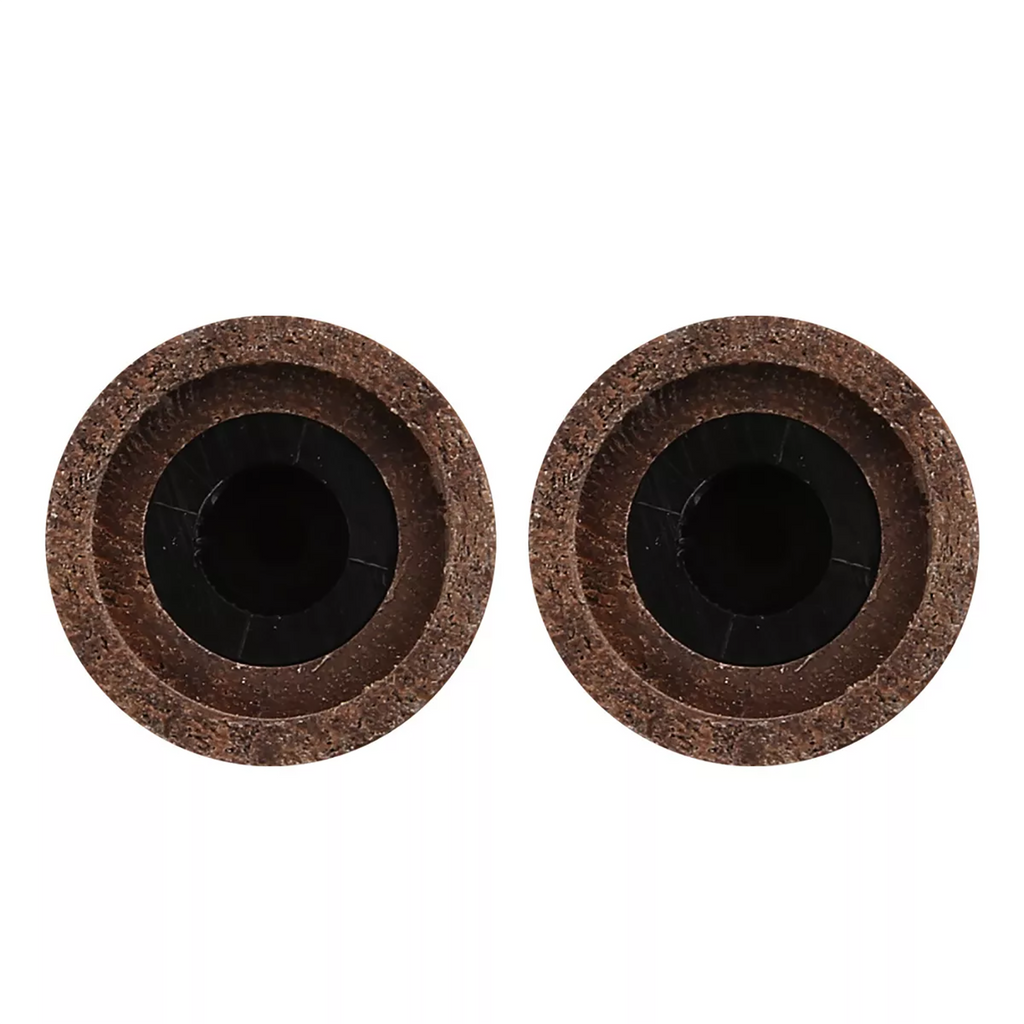 Telecaster & Bass Walnut Flat Top Knobs (Set of 2) - Ploutone