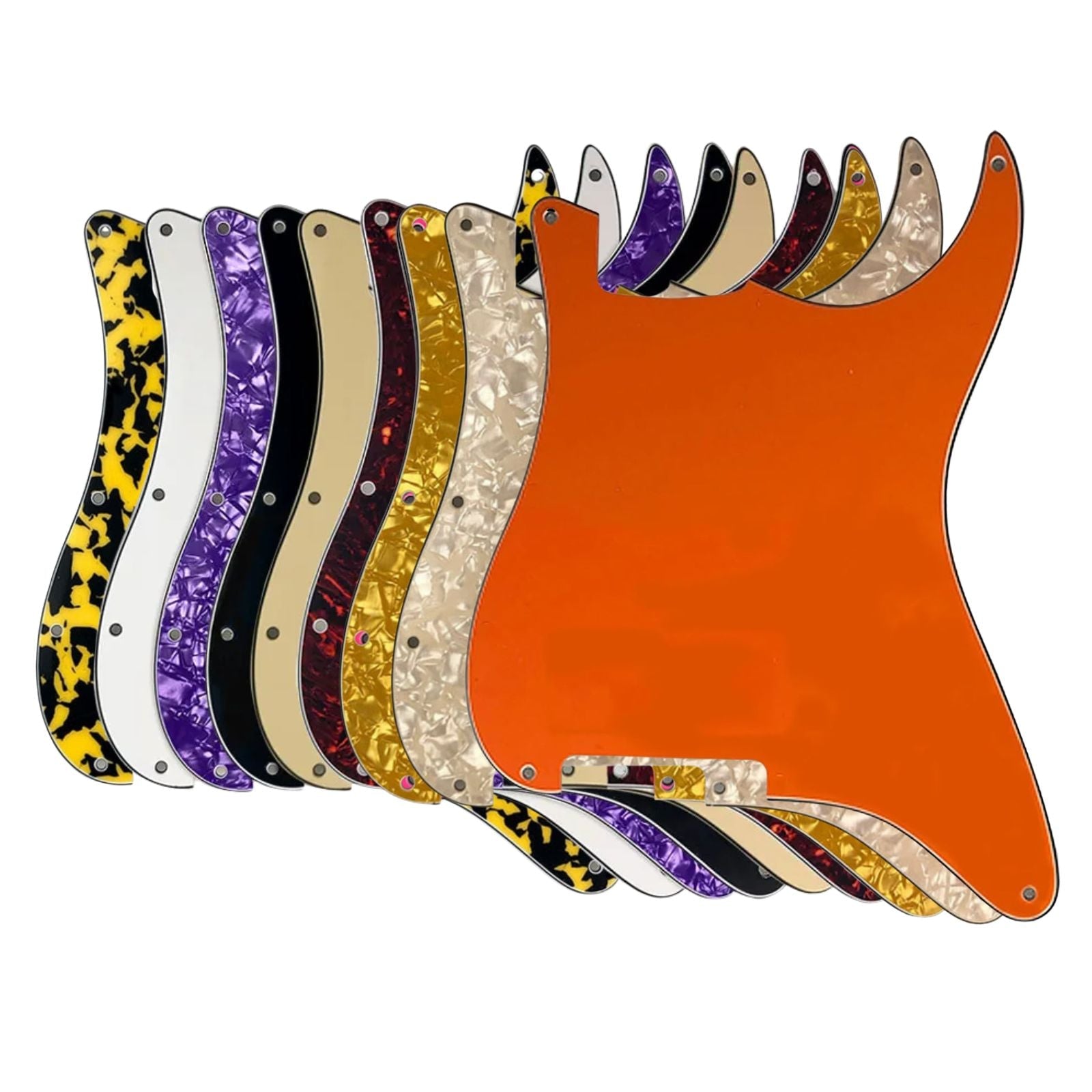 Strat Pickguard No Holes - 20+ Colors - Ploutone