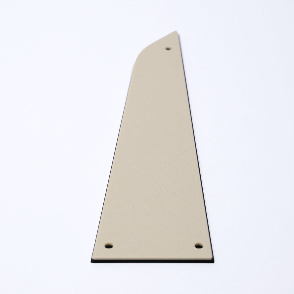 Custom Rickenbacker Truss Rod Cover - Multiple Colors Cream & Black - Ploutone