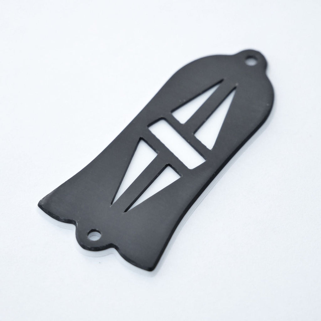 Custom Gibson Les Paul Truss Rod Cover - Gibson Split Diamond (Black & White) Guitar Fittings & Parts from Ploutone