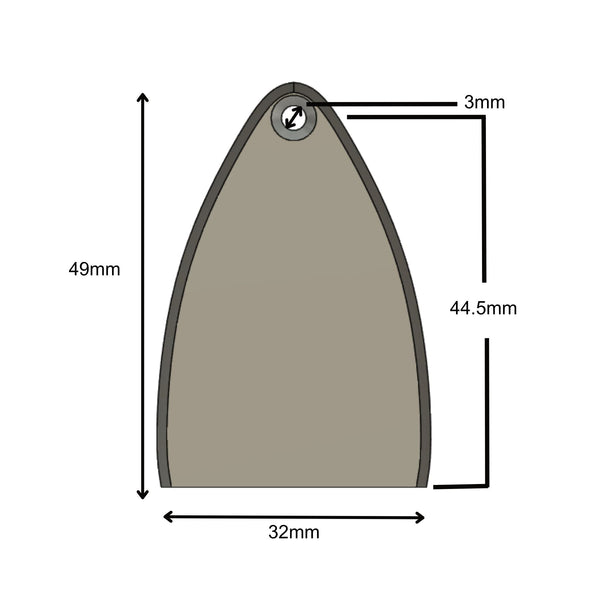 Custom PRS SE Truss Rod Cover – Birds in Flight (White & Black) Guitar Fittings & Parts from Ploutone