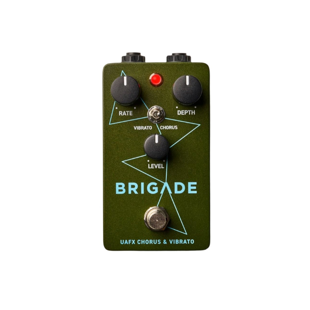 Universal Audio BRIGADE Chorus & Vibrato Pedal Guitar Effect Pedal from Ploutone