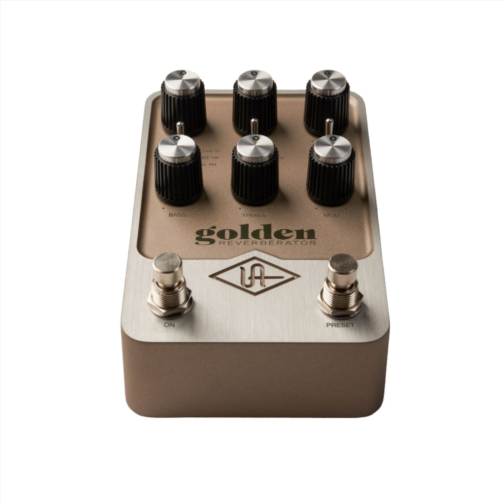 bass reverb pedal Universal Audio Golden Reverberator Reverb Pedal
