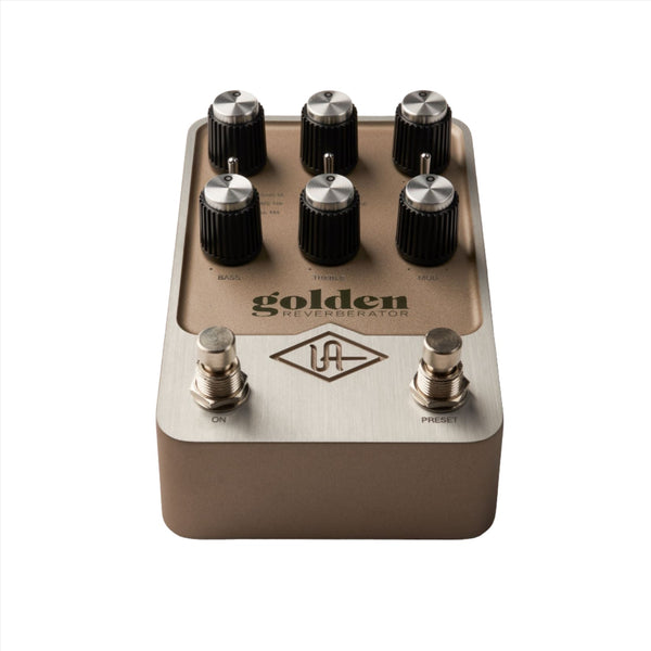 Universal Audio Golden Reverberator Stereo Reverb Pedal Guitar Effect Pedal from Ploutone