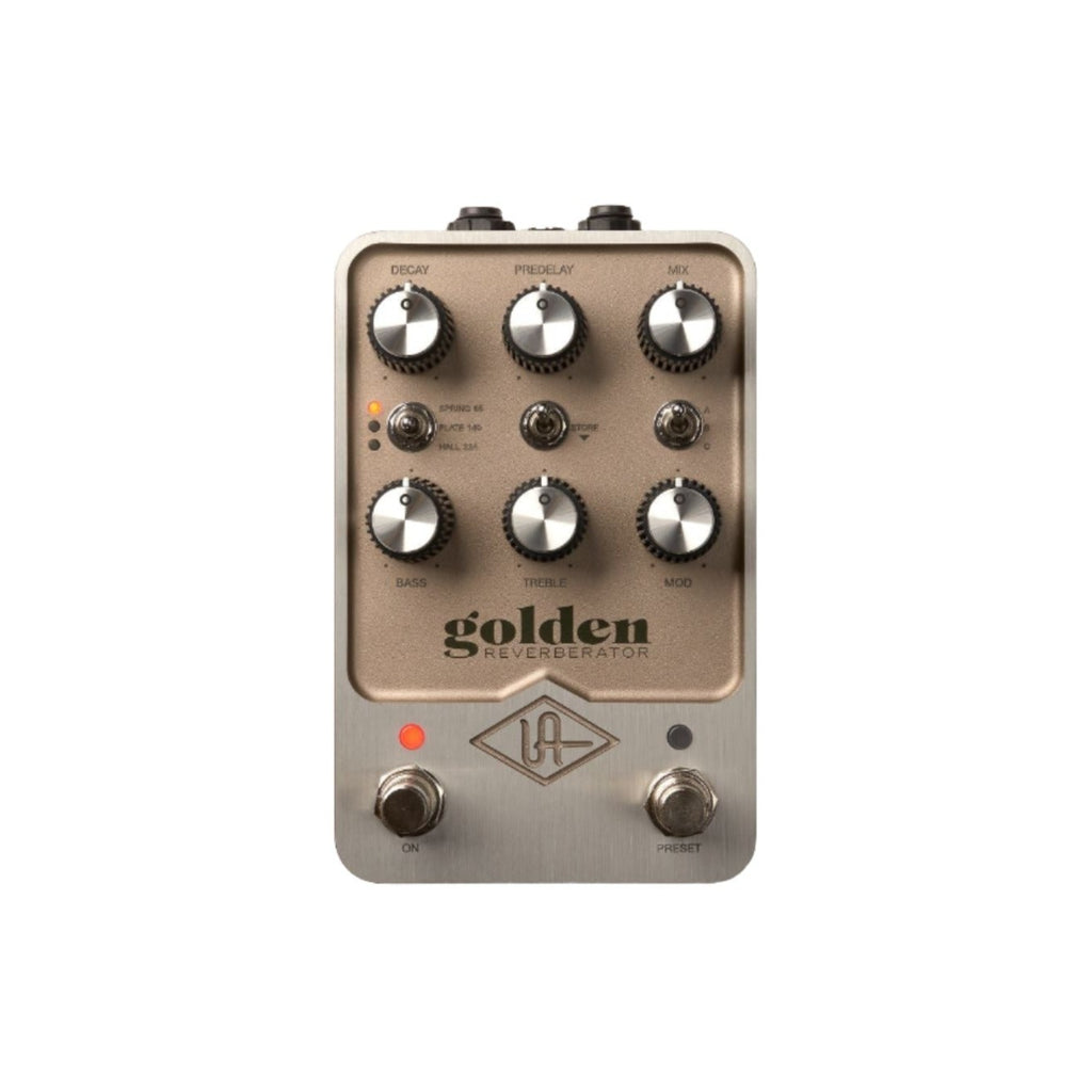 Universal Audio Golden Reverberator Stereo Reverb Pedal Guitar Effect Pedal from Ploutone