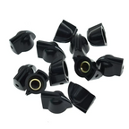 Vintage Mini Chicken Head Knobs - 1/4" for Amps & Pedals (Raised, Set of 12) - Ploutone