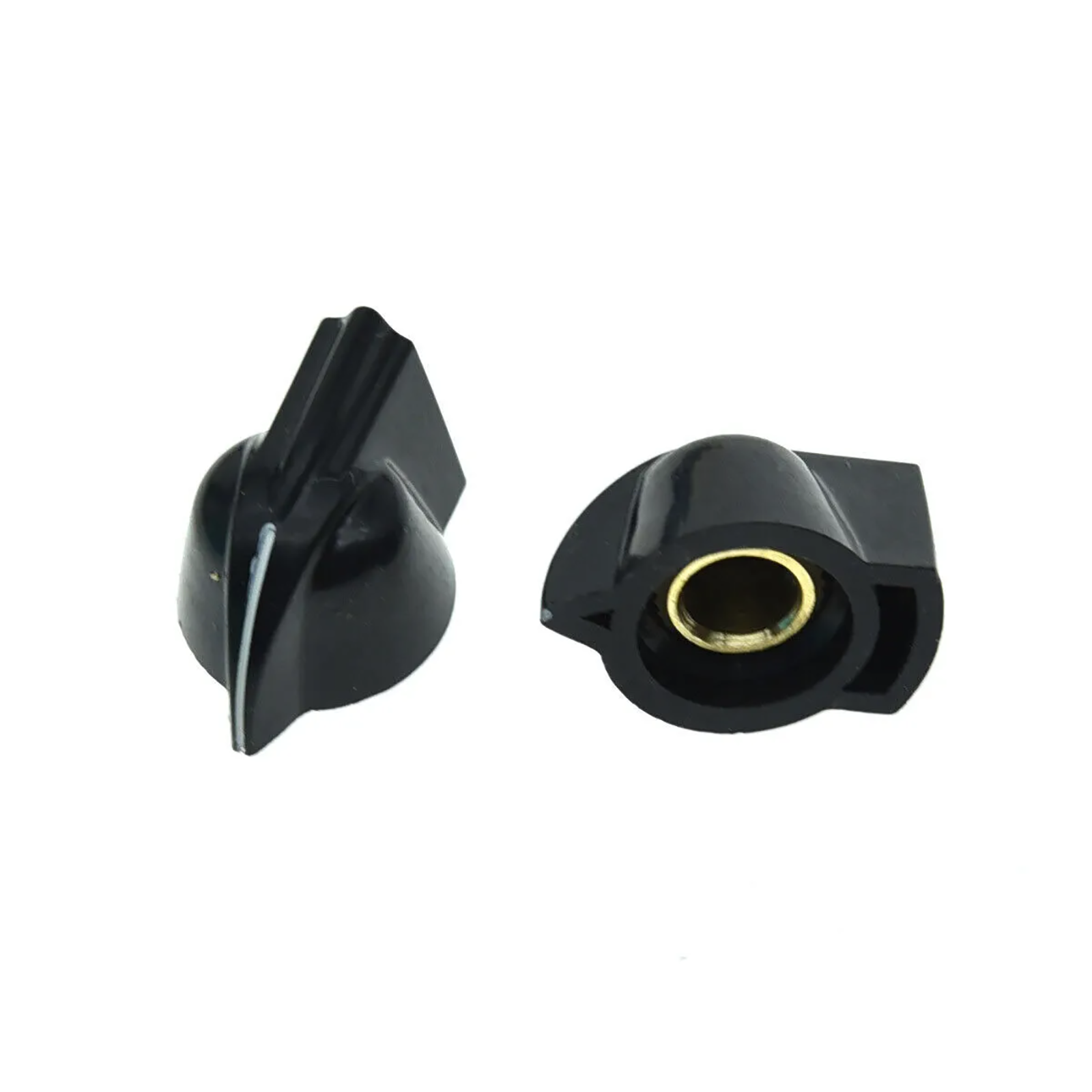 Vintage Mini Chicken Head Knobs - 1/4" for Amps & Pedals (Raised, Set of 12) - Ploutone