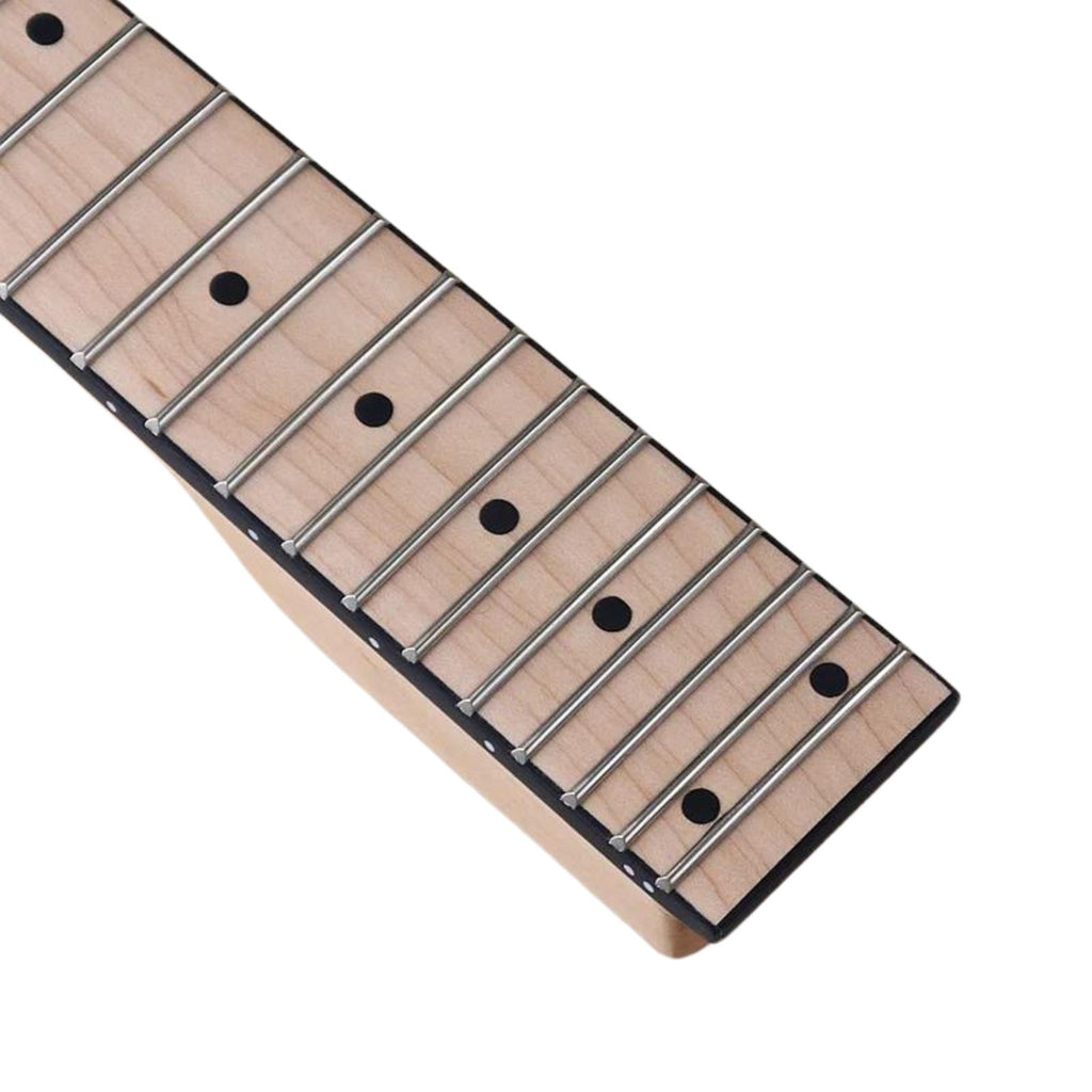 24 Fret Headless Guitar Neck - Maple with Maple Fretboard - Ploutone