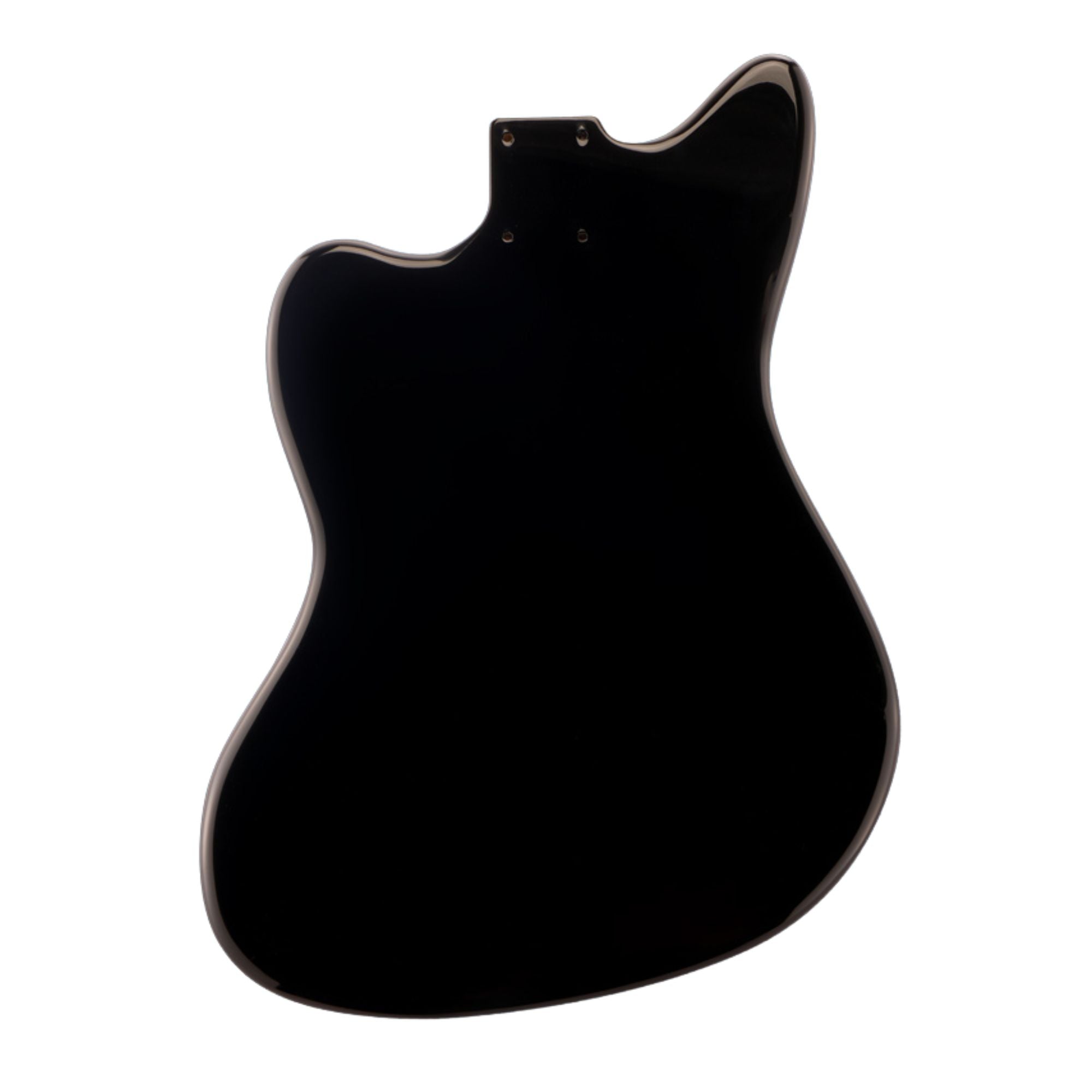 Finished Jazzmaster/ Offset Guitar Body - Black | Ploutone