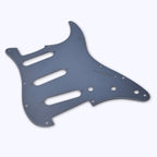 Custom Stratocaster Pickguard (11-Hole SSS) – Artisan Series - Textured Gun Metal Gray - Ploutone