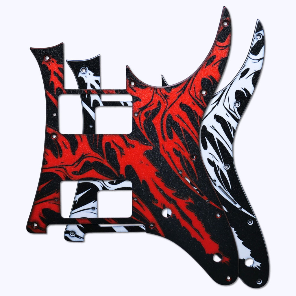 Ibanez GIO RG131 & RG330 Pickguard - Artisan Series - Textured Two Tone guitar pickguards from Ploutone