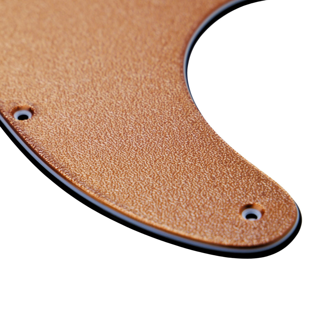 Custom 8-Hole Telecaster Pickguard - Artisan Series - Textured Sedona Copper - Ploutone
