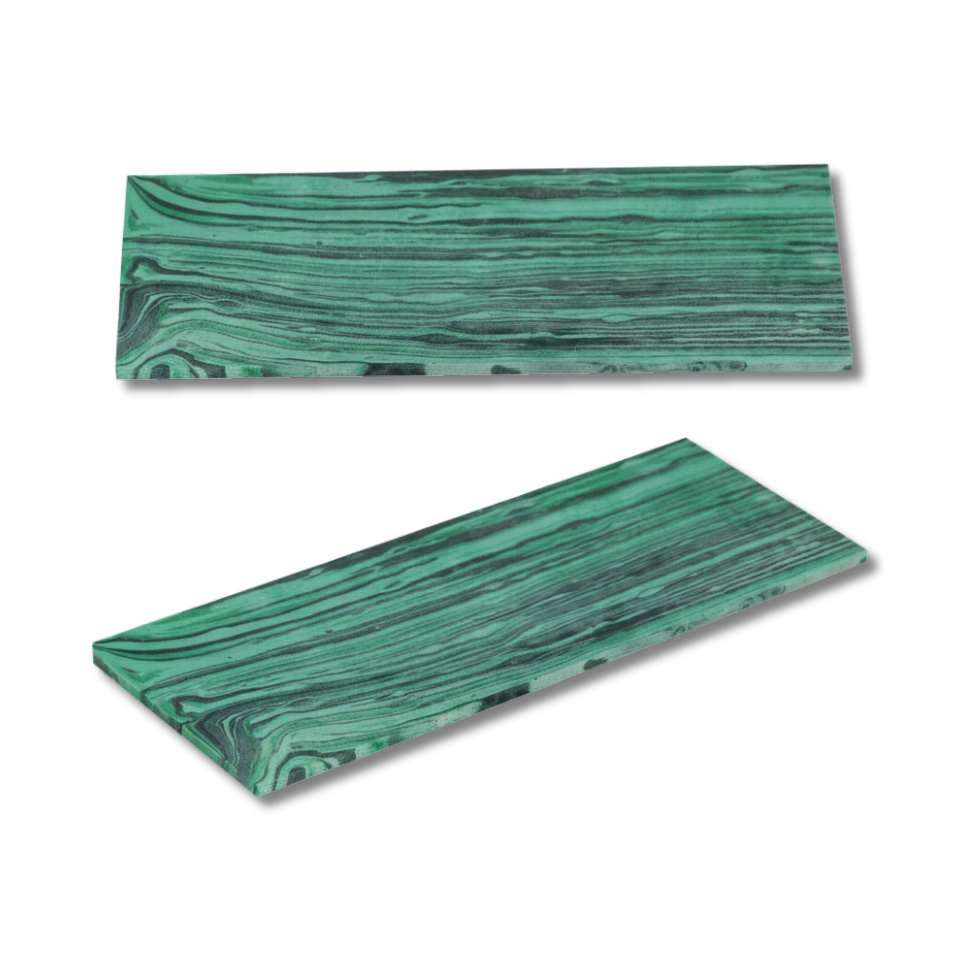 Guitar Inlay Material - Artificial Green Malachite - Ploutone
