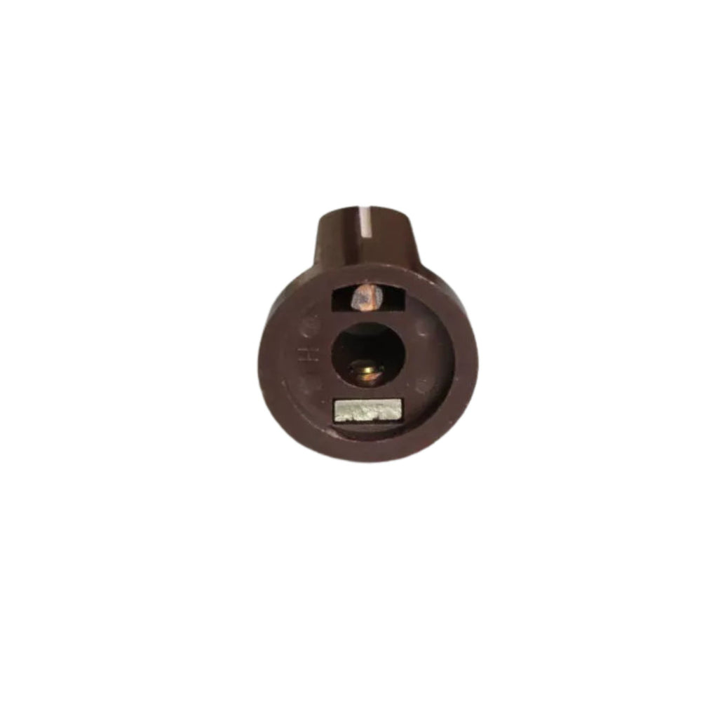 Davies 1510 Brown Pointer Knobs for Amp and Effect Pedal - Black (Set of 10) - Ploutone