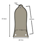 Custom Gibson SG Truss Rod Cover - SG Letters - Ploutone